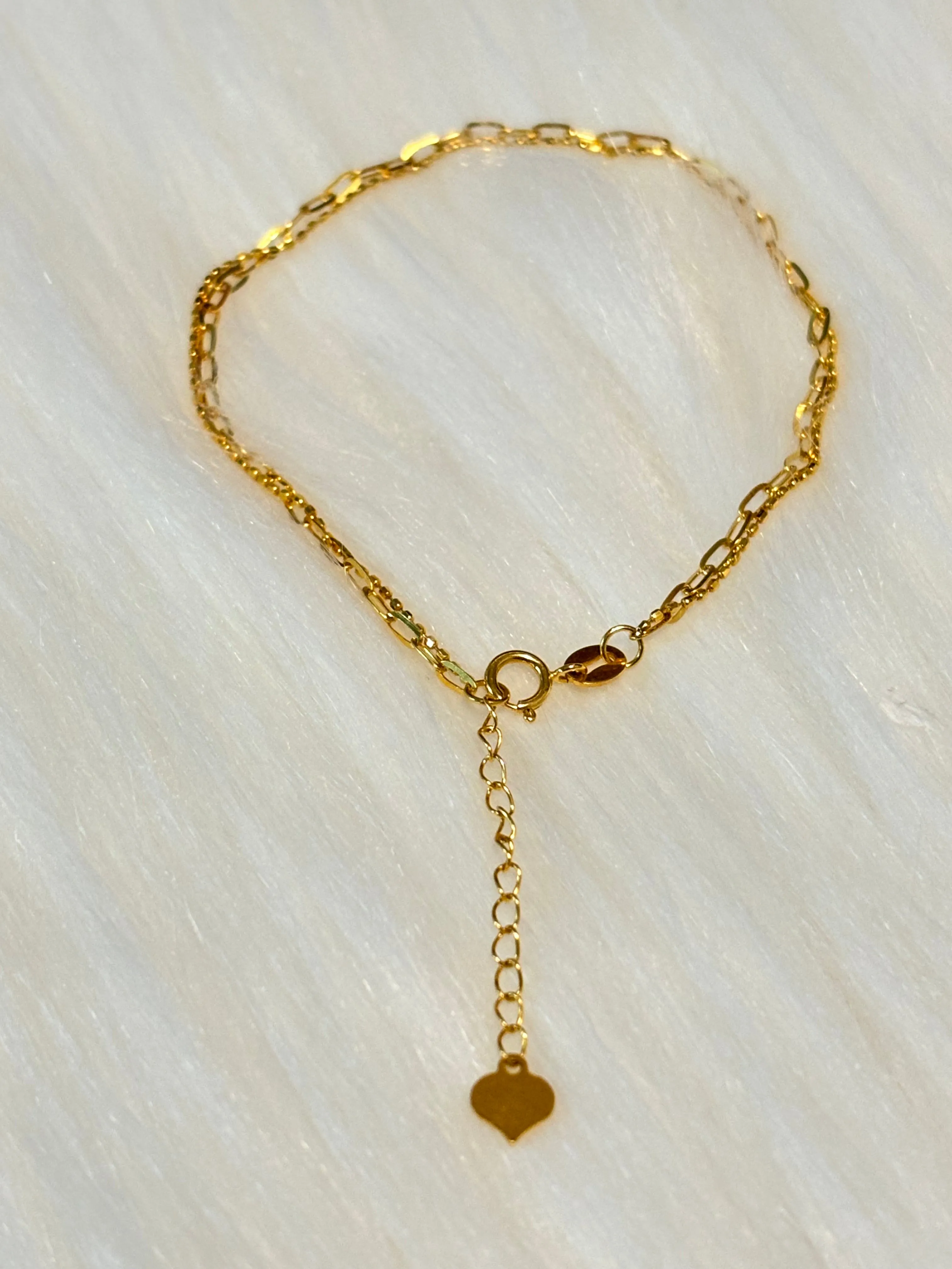 18K Gold Double Bracelet