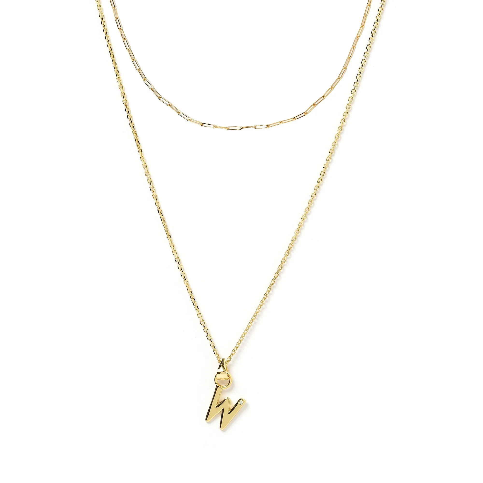 Alphabet Necklace Stack