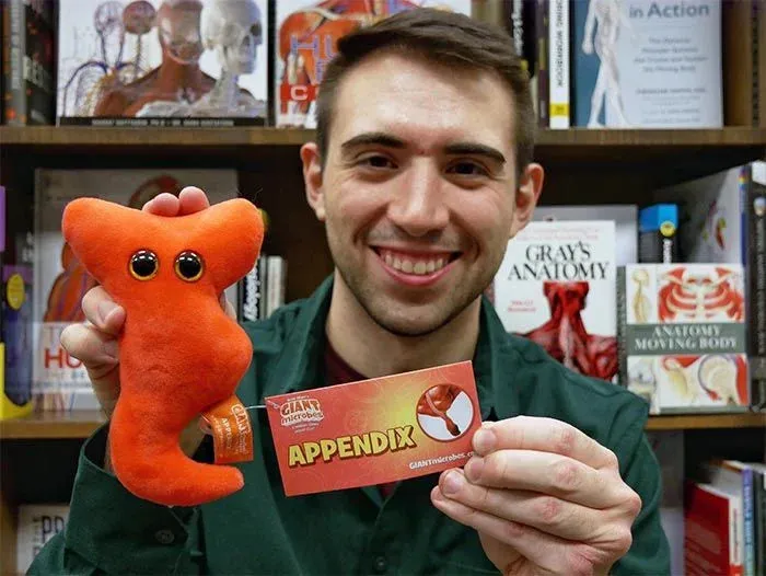 Appendix Giant Microbes Plush