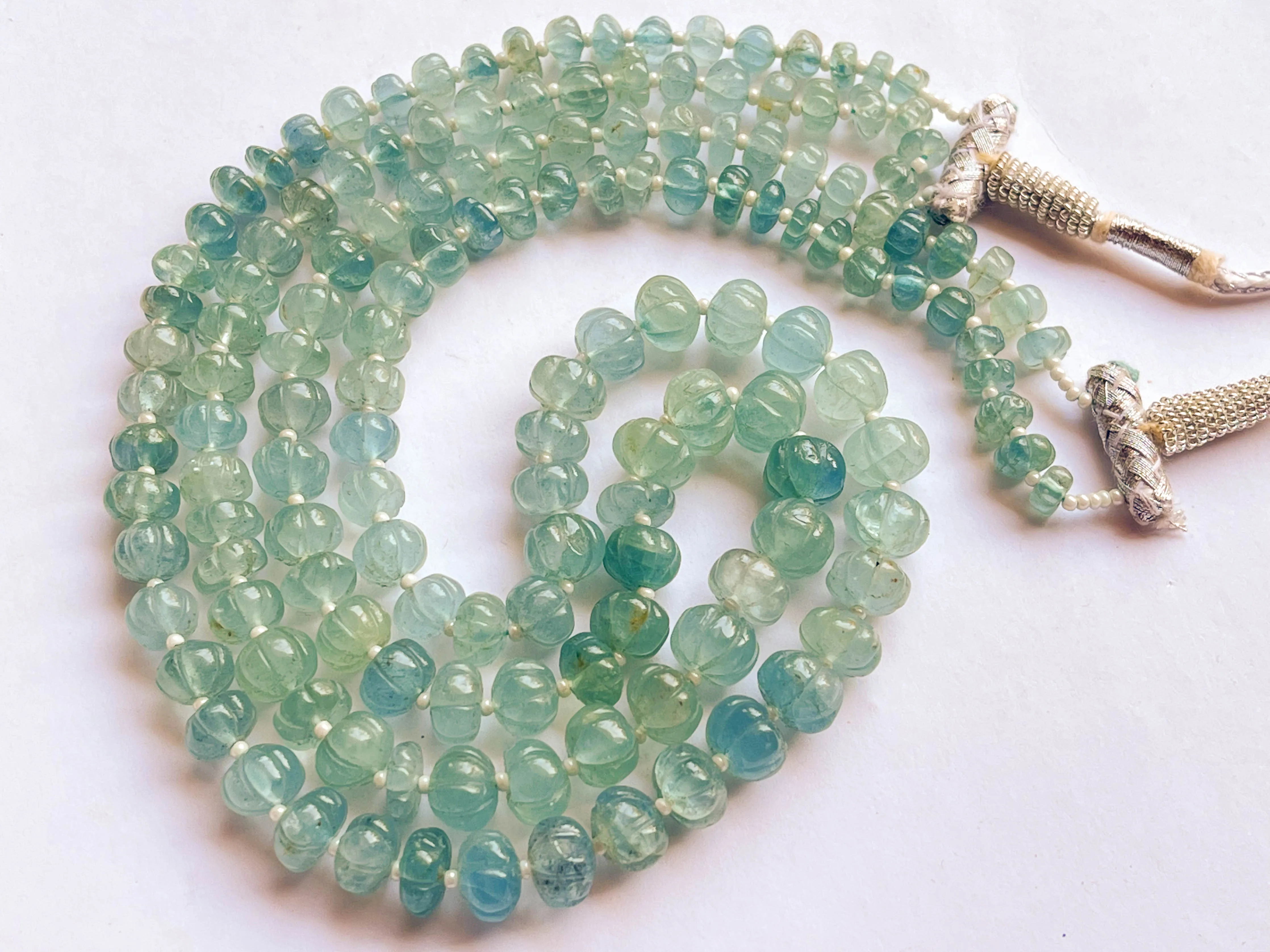 Aquamarine Carved Melons