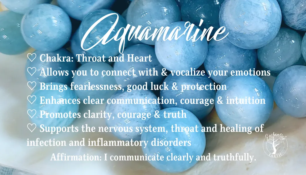Aquamarine Seafoam Bracelet for Calm Communication