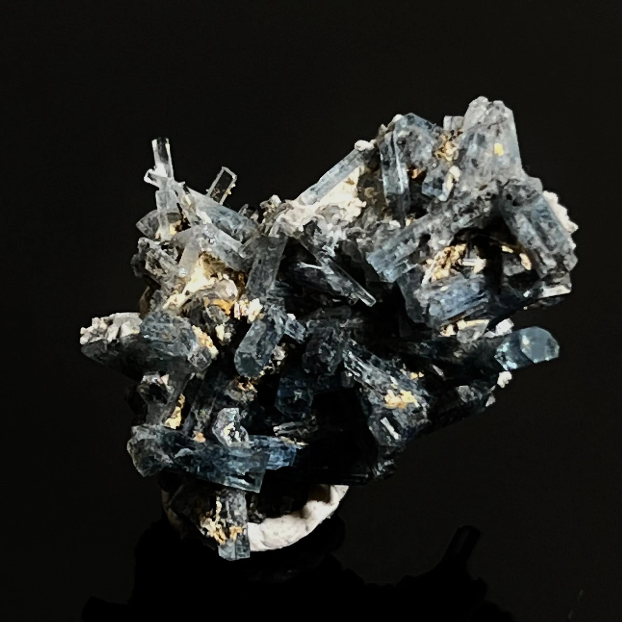 Aquamarine Specimen with Feldspar and Black Tourmaline, Erongo Mountain, Erongo Region, Namibia, Erongo Aquamarine Crystal, Crystal Healing