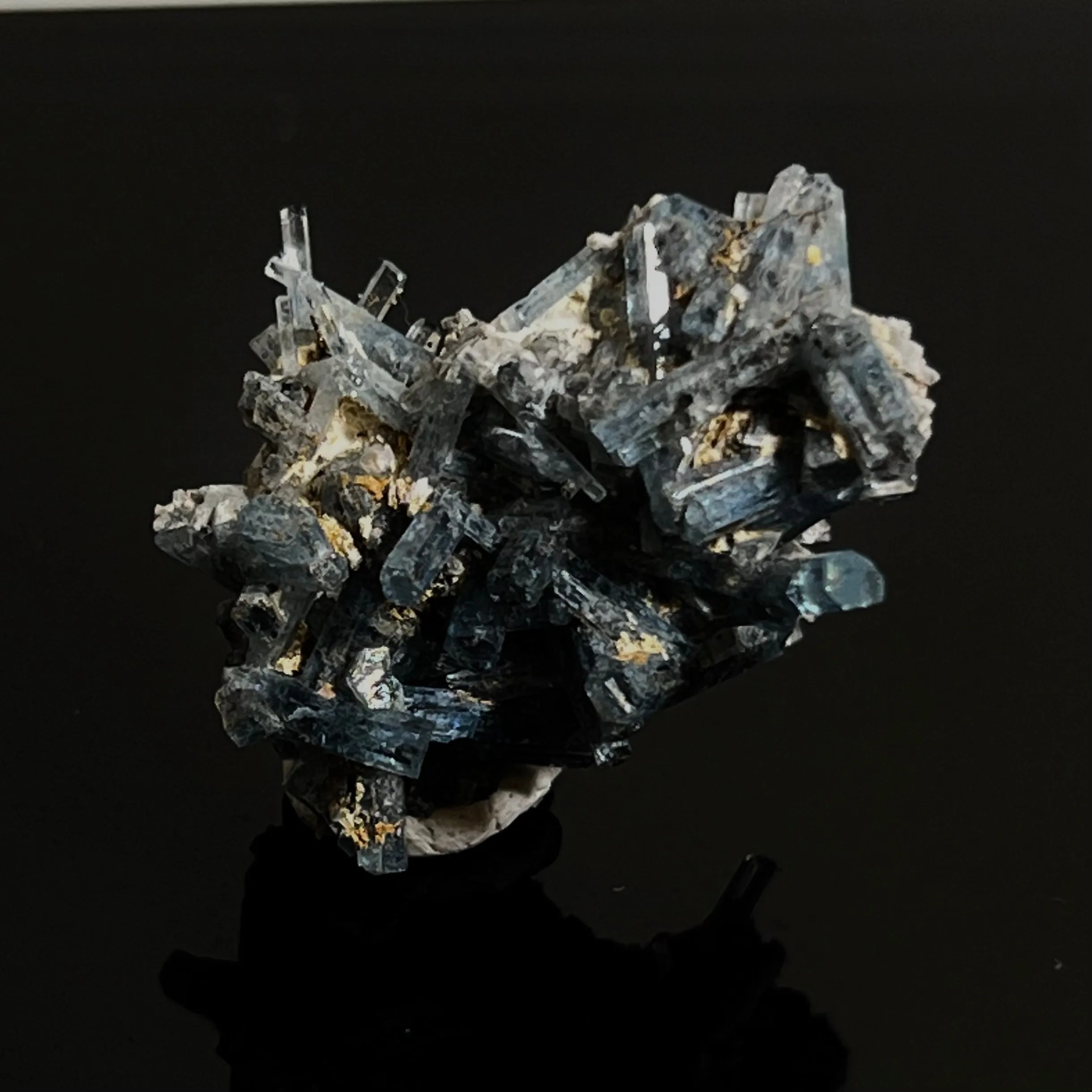 Aquamarine Specimen with Feldspar and Black Tourmaline, Erongo Mountain, Erongo Region, Namibia, Erongo Aquamarine Crystal, Crystal Healing