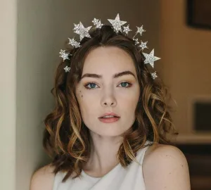 Baroque Vintage Royal Queen King Round Crystal Wedding Crown Bridal Tiaras and Crowns Diadem Bride Hair Jewelry,Swarovski
