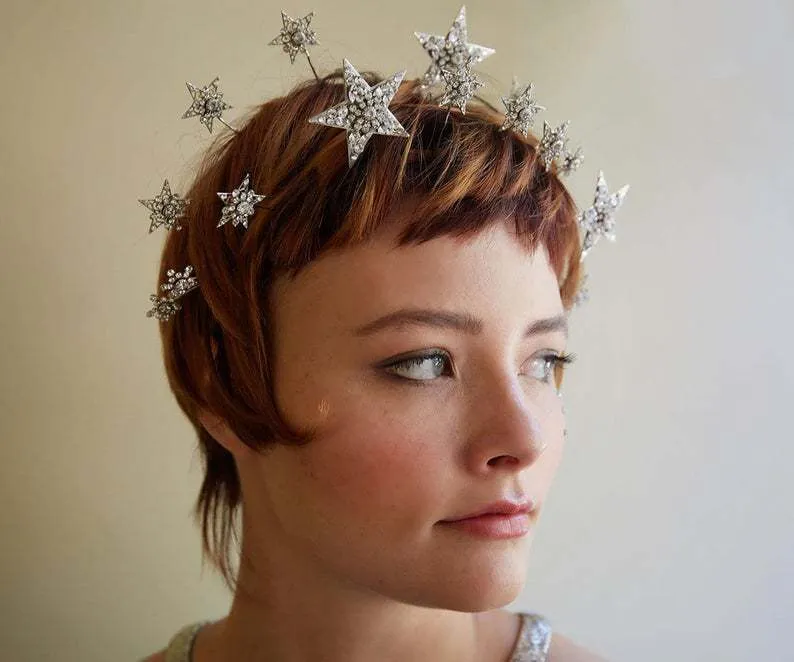 Baroque Vintage Royal Queen King Round Crystal Wedding Crown Bridal Tiaras and Crowns Diadem Bride Hair Jewelry,Swarovski