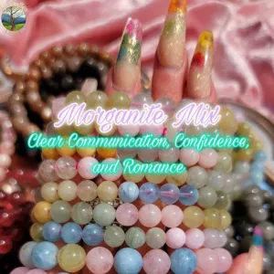Beryl Mix Bracelet (High Quality) for Communication and Love