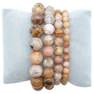 Bracelet Jaspe océan claire A 