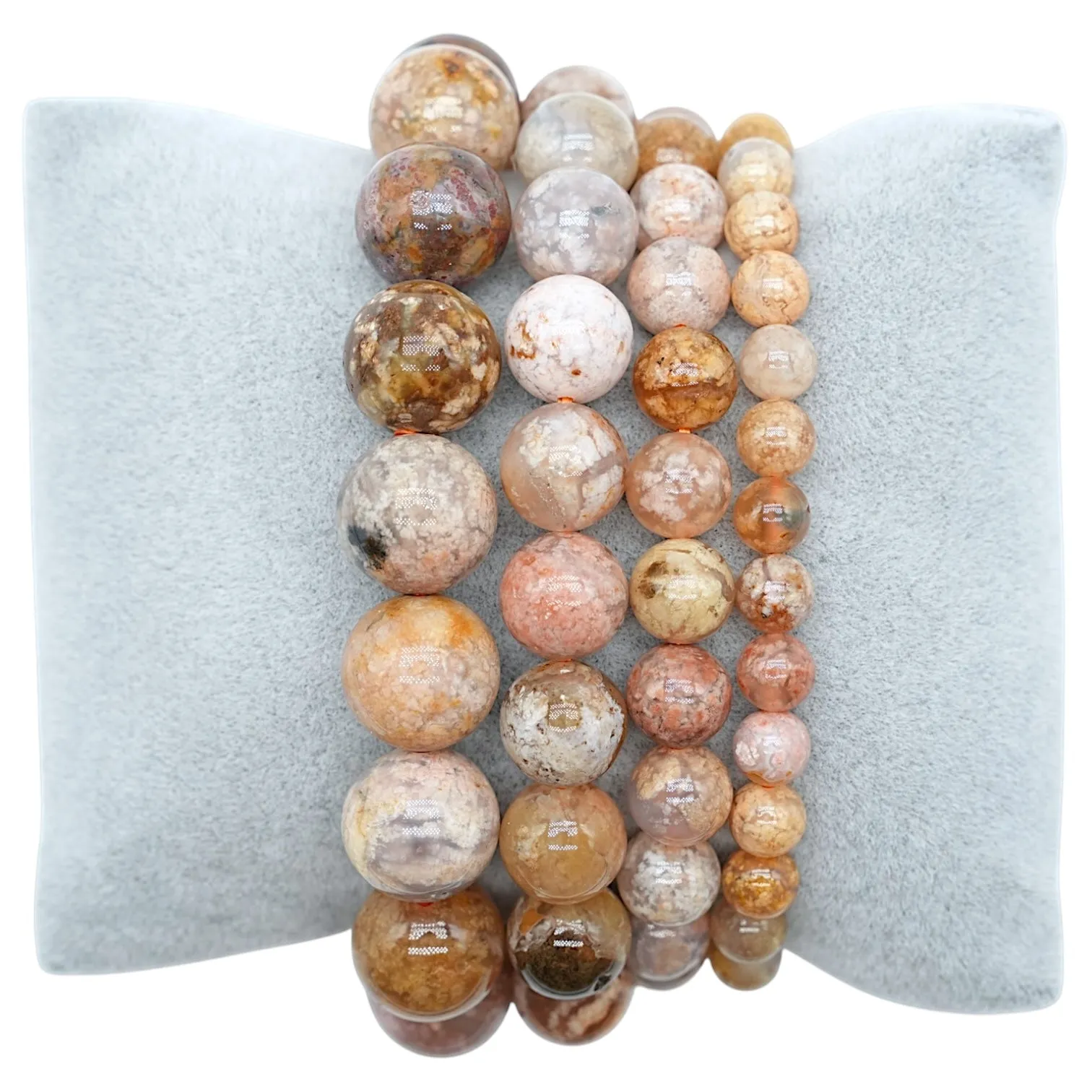 Bracelet Jaspe océan claire A 