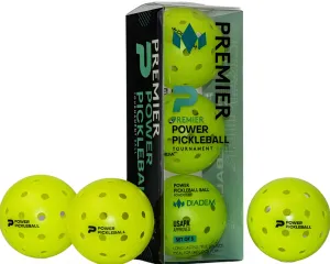 Diadem Premier Power Pickleballs - 3-Pack