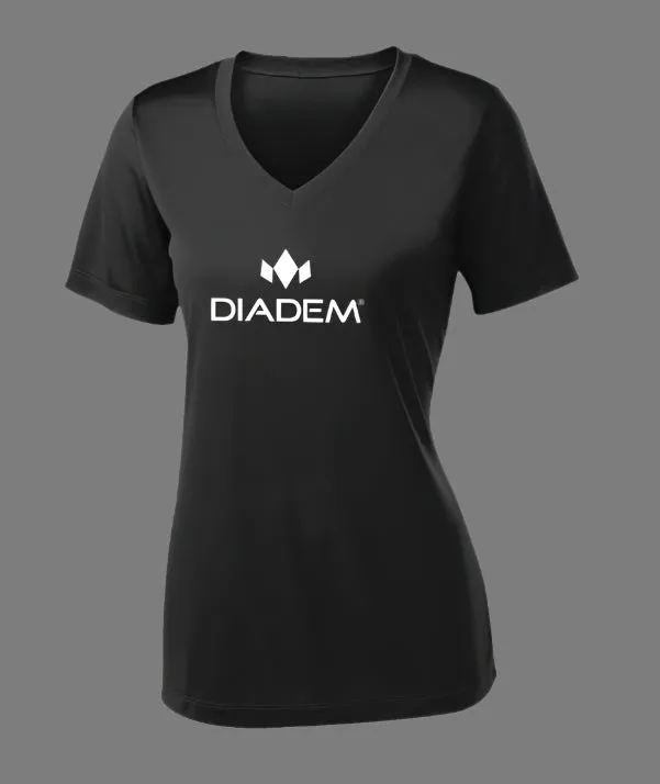 Diadem Sports Online- Drycore Women's V-Neck T-Shirt