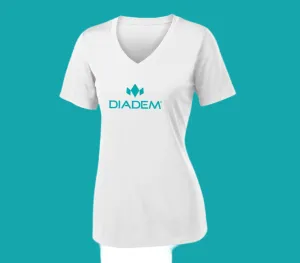 Diadem Sports Online- Drycore Women's V-Neck T-Shirt