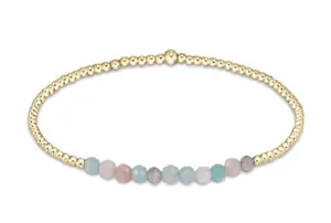 Enewton - Gold Bliss 2mm Bead Bracelet - Hot Mess