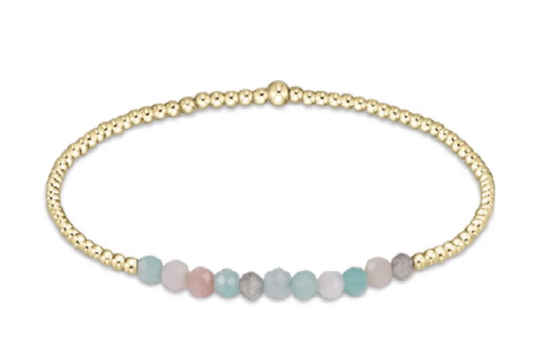 Enewton - Gold Bliss 2mm Bead Bracelet - Hot Mess