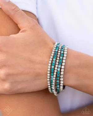 Feminine Fan - Blue - July Fashion Fix 24