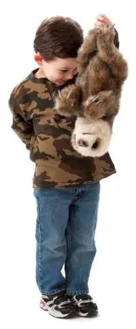 Folkmanis Puppet - Sloth Baby