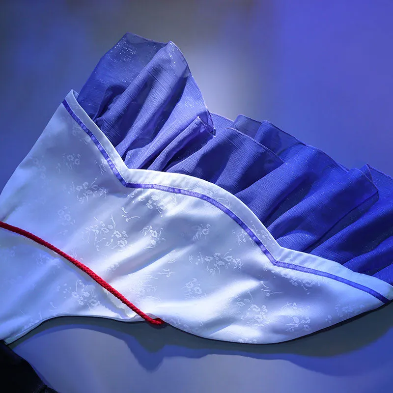 Genshin Impact Ganyu Hanfu Cosplay Costume