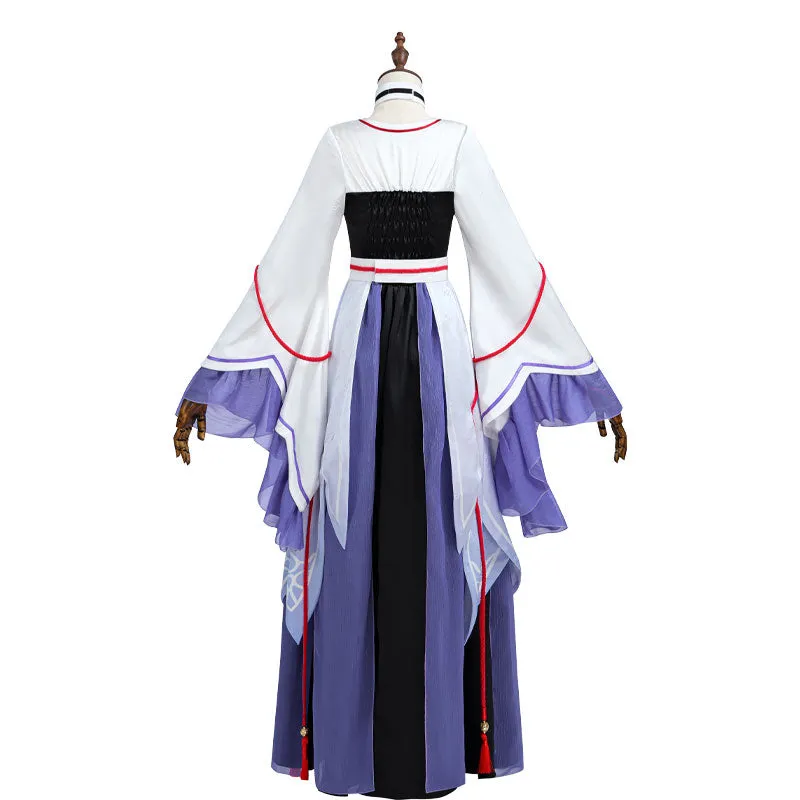 Genshin Impact Ganyu Hanfu Cosplay Costume