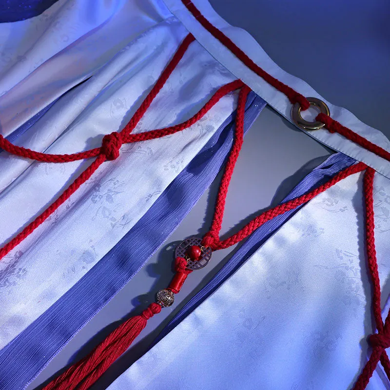 Genshin Impact Ganyu Hanfu Cosplay Costume