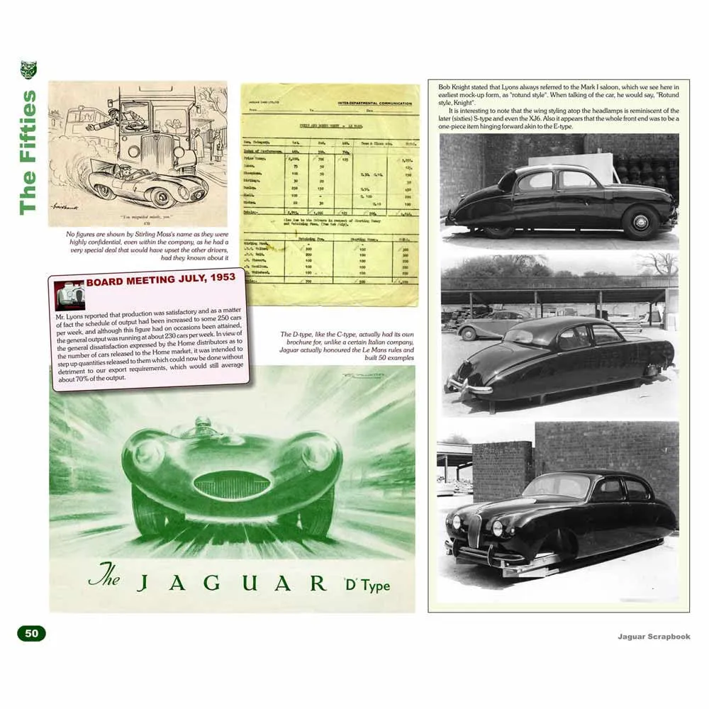 Jaguar Scrapbook