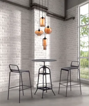 Lambie - Ceiling Lamp - Rust / Amber