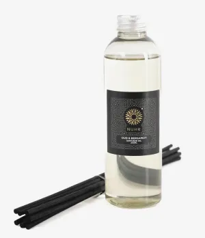 Oud & Bergamot Luxury Reed Diffuser Refill 200ml