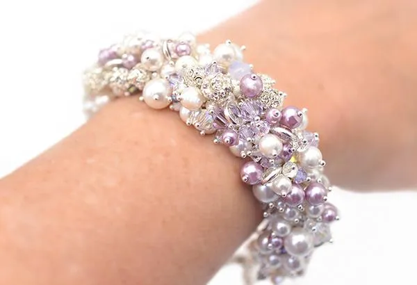 Pearl Cluster Bracelet