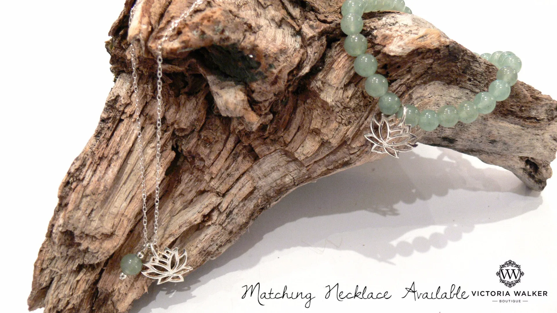 Silver Lotus Bracelet