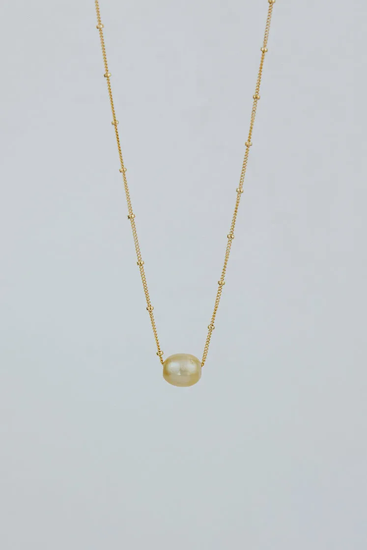 South Seas Pearl Slider Necklace