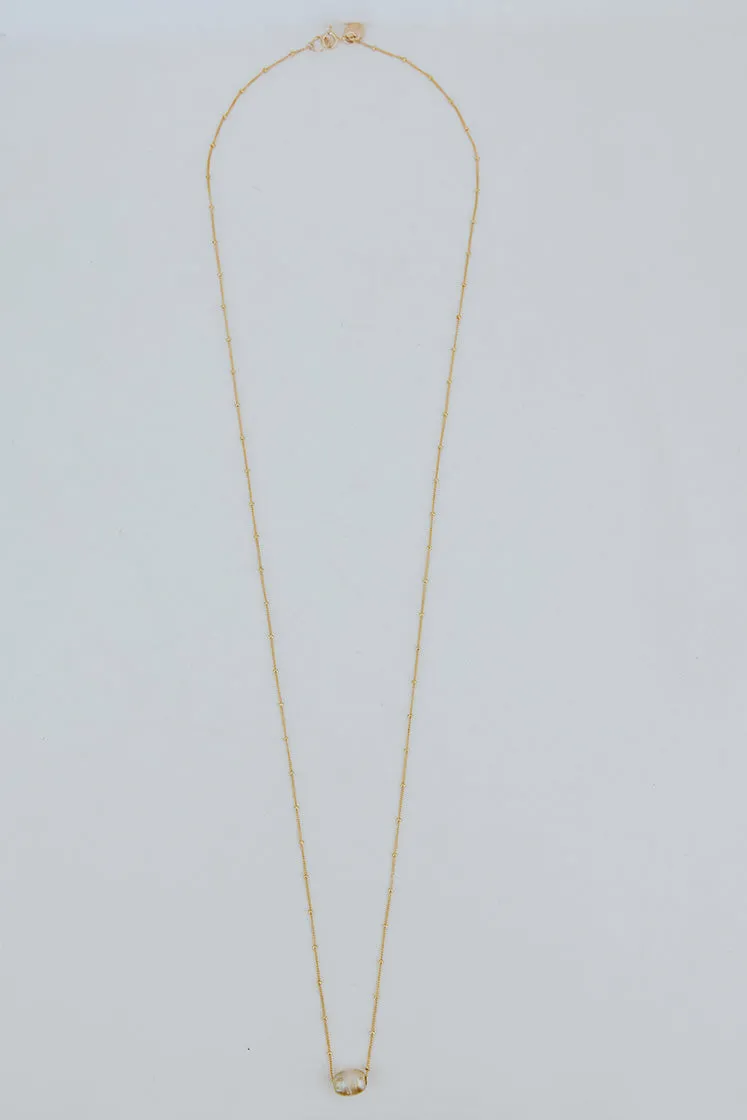 South Seas Pearl Slider Necklace