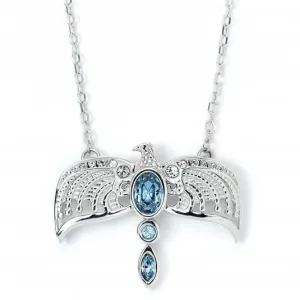 Sterling SilverDiadem Necklace with Crystal Elements