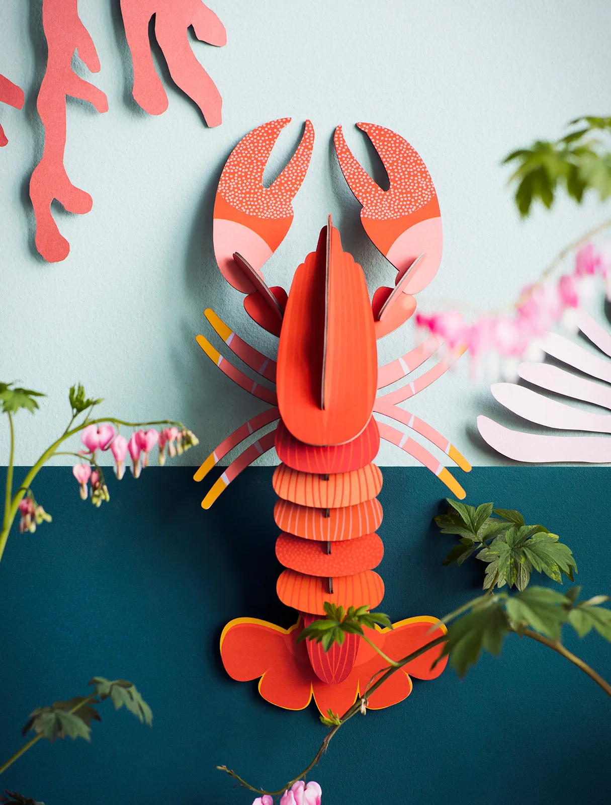 Studio Roof Lobster 3D Wall Decor