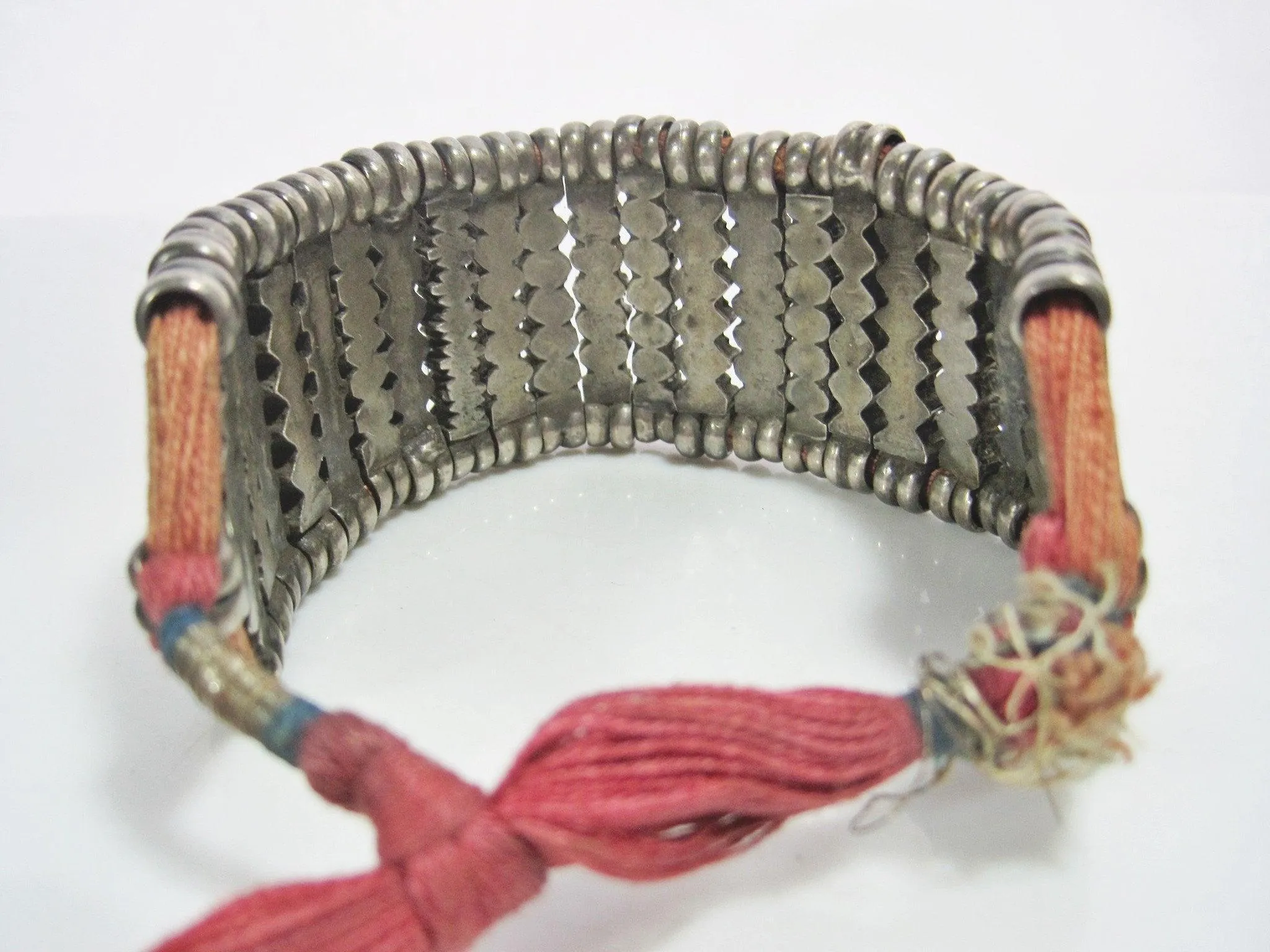 Vintage Indian Silver Bracelet from Rajasthan